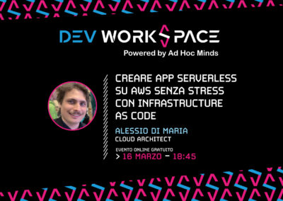 Creare App Serverless su AWS senza stress con Infrastructure as Code